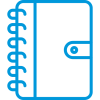 carnets avec rabats